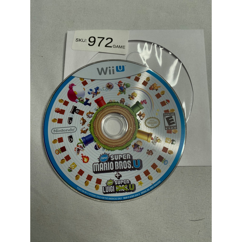 New Super Mario Bros. U + New Super Luigi U Nintendo Wii U
